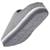 Chaussons mules suédine ultra confort moelleux souple et lavable Gris chiné clair+Noir 5 - vertbaudet enfant 