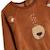 Pyjama enfant 2 pièces en velours moka Marron 3 - vertbaudet enfant 