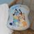 Coussin forme imprimé, bluey calin Bleu 4 - vertbaudet enfant 