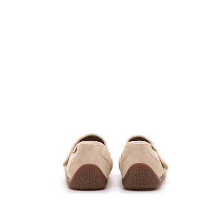 Chaussures filles synthétique fermeture adhésive Beige 3 - vertbaudet enfant 