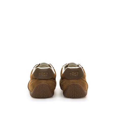 Sneakers filles synthétique lacets Beige+Brown+White 5 - vertbaudet enfant 