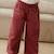 Pantalon enfant en velours côtelé aimée Bordeaux 5 - vertbaudet enfant 