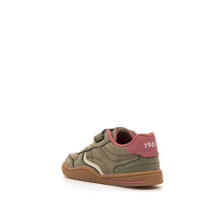 Sneakers garçon synthétique fermeture adhésive Blue+Green+White 10 - vertbaudet enfant 