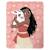 Plaid polaire imprimé, disney home vaiana pua Rose 1 - vertbaudet enfant 