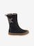 Filles Bottes PULSE TEX STAR BOOTS WOOL Froddo bleu foncé+bordeaux+noir 2 - vertbaudet enfant 