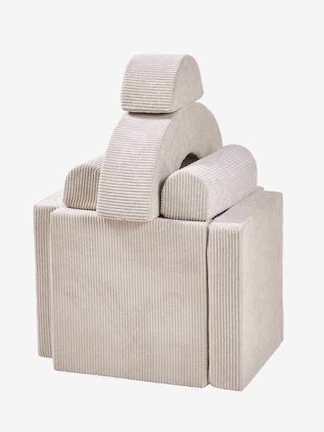 Canapé mousse modulable ALTO beige+rose+vert 5 - vertbaudet enfant 