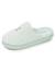Chaussons mules sherpa stylé et chaud confort douillets et moelleux Ivoire+Vert d'eau 12 - vertbaudet enfant 