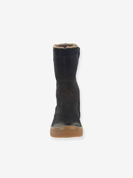 Filles Bottes PULSE TEX STAR BOOTS WOOL Froddo bleu foncé+bordeaux+noir 7 - vertbaudet enfant 