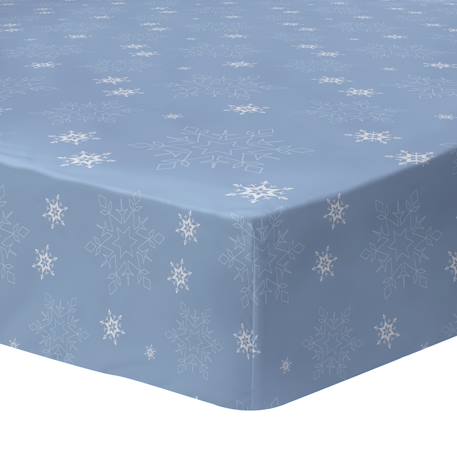 Drap-housse imprimé, disney home frozen frozenia Bleu 1 - vertbaudet enfant 