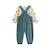 Ensemble salopette bébé en velours côtelé et t-shirt ginkgo Vert 3 - vertbaudet enfant 