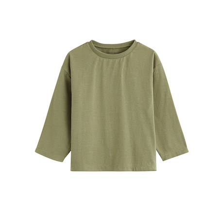 Lot de 2 t-shirts enfant manches longues ginkgo Vert 5 - vertbaudet enfant 