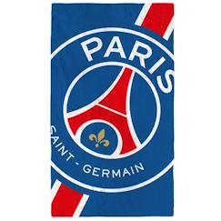 Linge de maison et décoration-Linge de bain enfant-Serviette de bain et de plage imprimée 100% coton, psg cropped