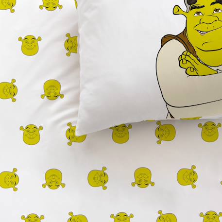 Parure de lit imprimée 100% coton, shrek amis Vert 2 - vertbaudet enfant 
