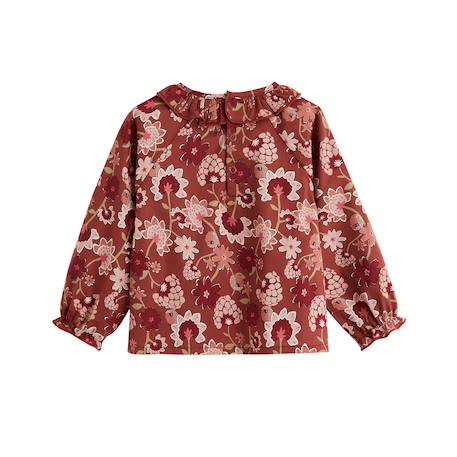 Blouse enfant en popeline harmony Rose 3 - vertbaudet enfant 