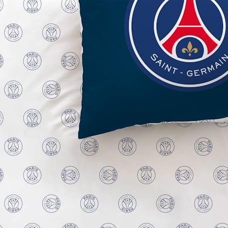 Parure de lit imprimée 100% coton, psg winners Bleu 2 - vertbaudet enfant 
