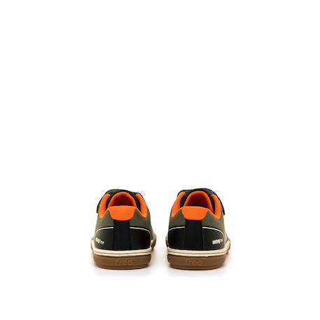 Sneakers garçon synthétique lacets barefoot Black+Green 11 - vertbaudet enfant 