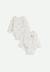 Lot de 2 bodies bébé manches longues harmony Ecru 1 - vertbaudet enfant 