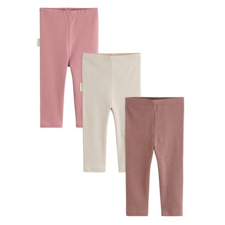 Lot de 3 leggings enfant sora Rose 2 - vertbaudet enfant 