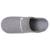 Chaussons mules suédine ultra confort moelleux souple et lavable Gris chiné clair+Noir 2 - vertbaudet enfant 