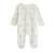 Pyjama bébé en velours ouverture pont doucette Ecru 3 - vertbaudet enfant 