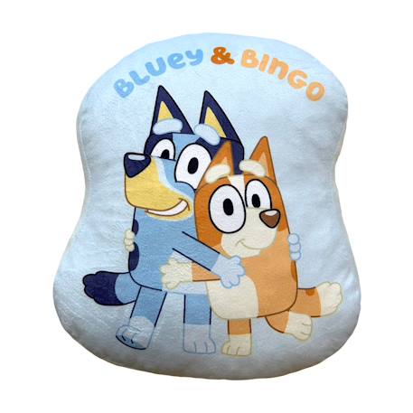 Coussin forme imprimé, bluey calin Bleu 1 - vertbaudet enfant 