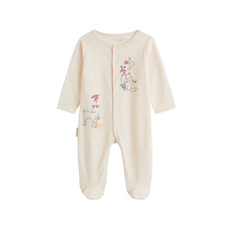 Pyjama bébé en velours elisa Rose 2 - vertbaudet enfant 