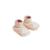 Chaussons bébé en velours doucette Rose 2 - vertbaudet enfant 
