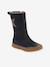 Filles Bottes PULSE TEX STAR BOOTS WOOL Froddo bleu foncé+bordeaux+noir 1 - vertbaudet enfant 