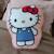 Coussin forme imprimé 100% polyester, hello kitty chou Rose 4 - vertbaudet enfant 