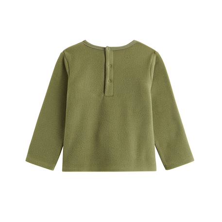 Pyjama enfant 2 pièces en polaire ginkgo Vert 3 - vertbaudet enfant 