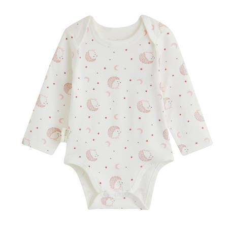 Lot de 2 bodies bébé manches longues harmony Ecru 6 - vertbaudet enfant 