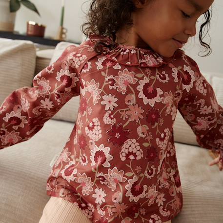 Blouse enfant en popeline harmony Rose 6 - vertbaudet enfant 