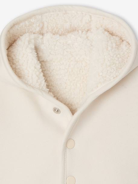 Gilet à capuche naissance vanille 3 - vertbaudet enfant 