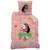 Parure de lit imprimée 100% coton, disney home vaiana fleur Rose 3 - vertbaudet enfant 