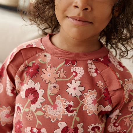 Robe enfant en molleton harmony Rose 5 - vertbaudet enfant 
