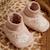 Chaussons bébé en velours doucette Rose 5 - vertbaudet enfant 