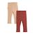 Lot de 2 leggings enfant côtelés léa Rose 2 - vertbaudet enfant 