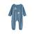 Pyjama bébé en velours edouard Bleu 2 - vertbaudet enfant 