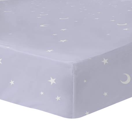 Parure de lit imprimée + drap housse 100% coton, disney home stitch happy Violet 6 - vertbaudet enfant 