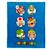 Plaid polaire imprimé, super mario players Bleu 1 - vertbaudet enfant 