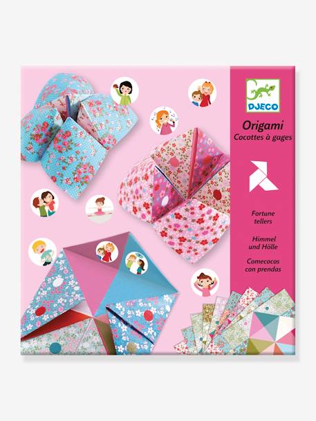 Origami - Cocottes à gages Fleurs DJECO ROSE 1 - vertbaudet enfant 