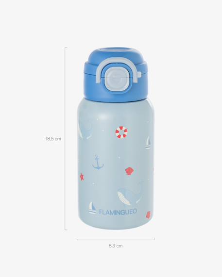 Gourde enfant avec paille isotherme 550 ml Bleu 6 - vertbaudet enfant 