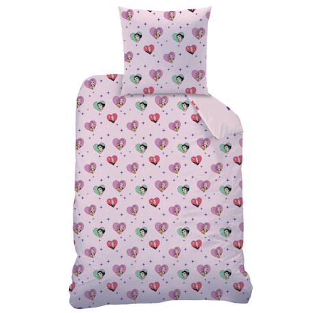 Parure de lit imprimée 100% coton, kpop demon hunters heart Rose 4 - vertbaudet enfant 