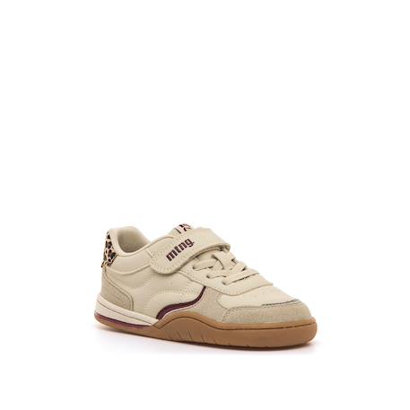 Sneakers filles synthétique fermeture adhésive Beige 2 - vertbaudet enfant 