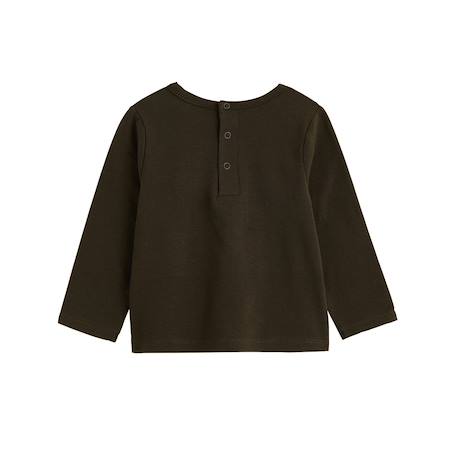 Ensemble salopette bébé en molleton et t-shirt ginkgo Ecru 5 - vertbaudet enfant 