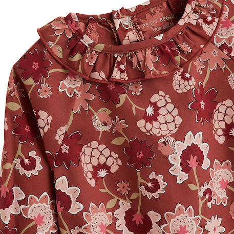 Blouse enfant en popeline harmony Rose 4 - vertbaudet enfant 