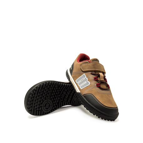 Sneakers garçon synthétique lacets barefoot Black+Green 6 - vertbaudet enfant 