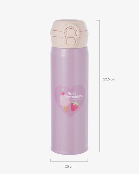 Gourde enfant avec paille isotherme 480 ml Violet 6 - vertbaudet enfant 