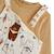 Ensemble salopette bébé en molleton et t-shirt moka Ecru 4 - vertbaudet enfant 