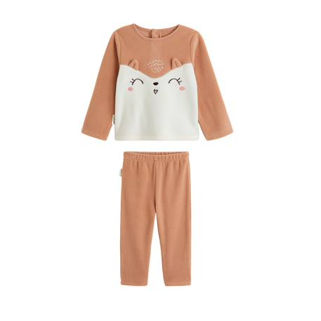 Pyjama enfant 2 pièces en polaire aimée Rose 2 - vertbaudet enfant 